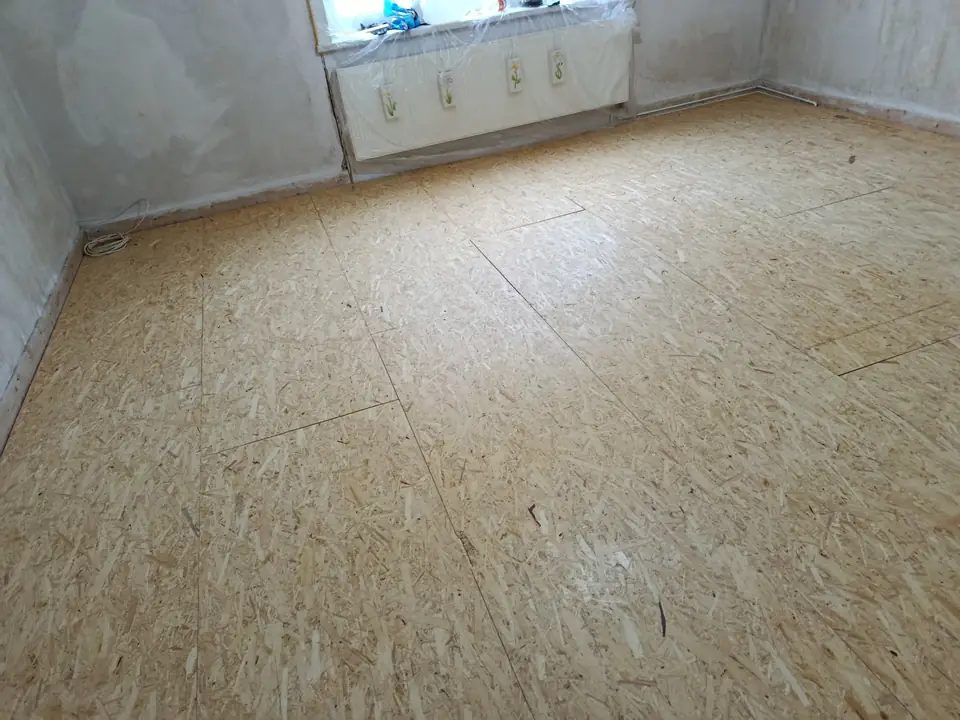 Untergrund aus OSB-Platten — Arbeit von DeinHandwerker24, Schmalkalden