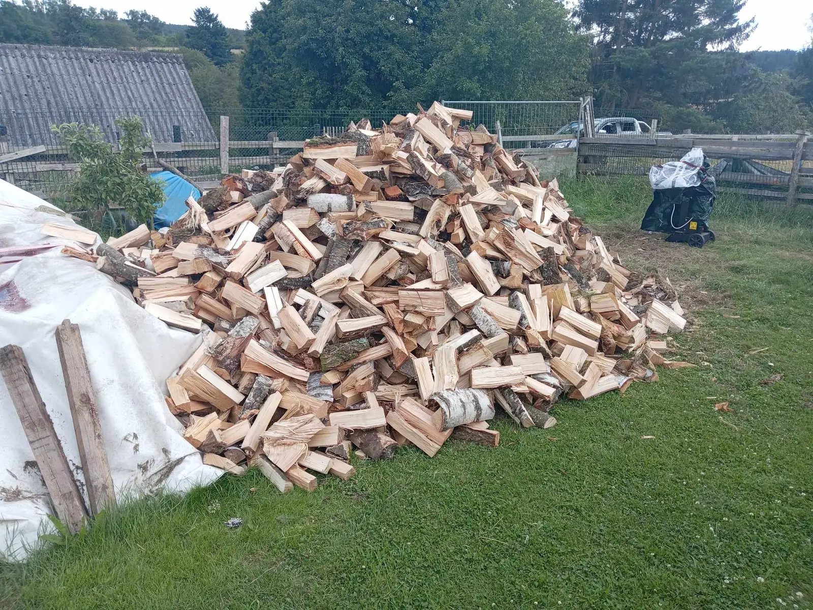 Gespaltenes Kaminholz — Arbeit von DeinHandwerker24, Schmalkalden