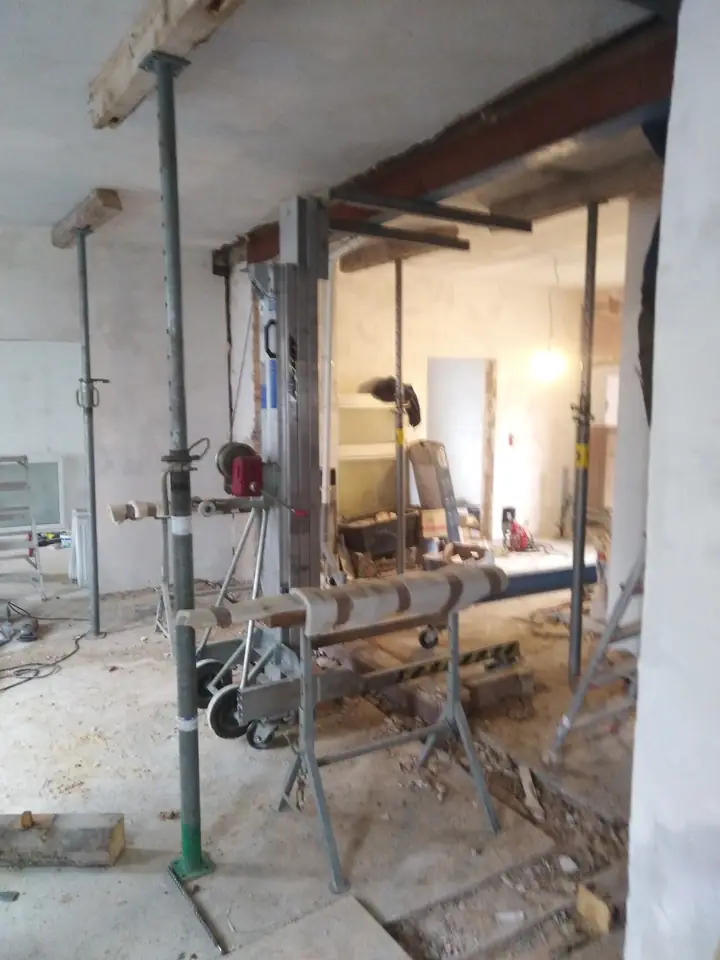 Abstützung im Altbau — Arbeit von DeinHandwerker24, Schmalkalden