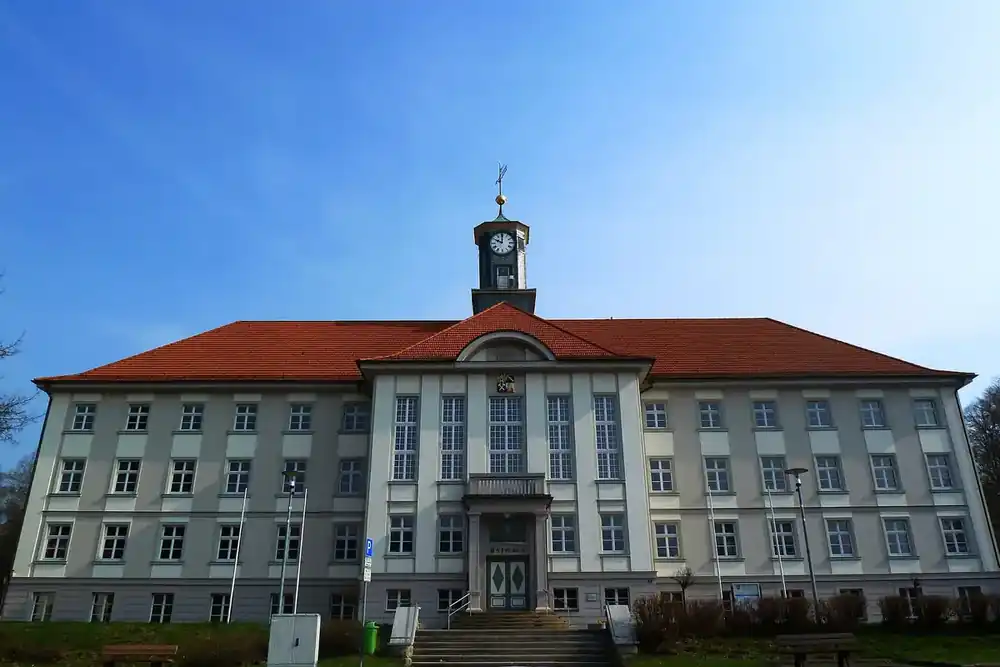 Das Rathaus von Zella-Mehlis